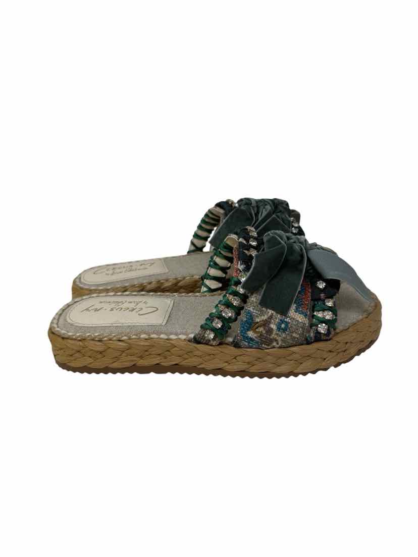 Shoe Size 8.5 Sam Edeleman Multi-Color Sandals