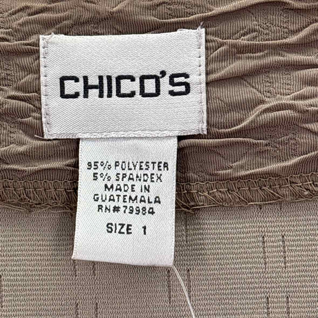 Size M Chico's Olive Shirt