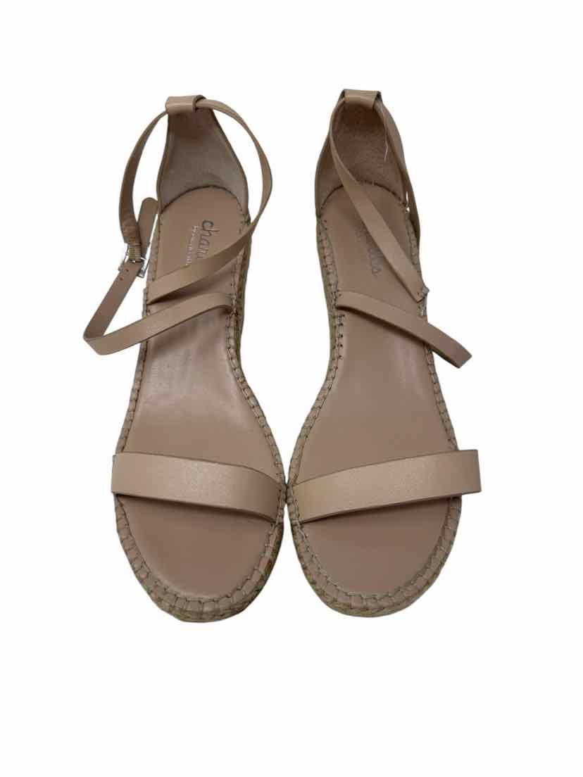 Shoe Size 10 CHARLES DAVID Tan Sandals