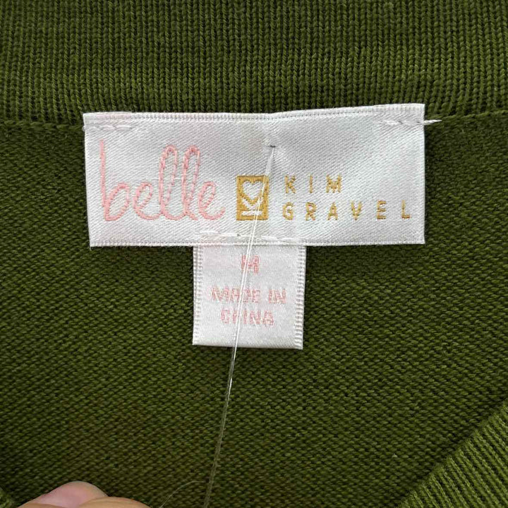 Size M Green Knit Sweater