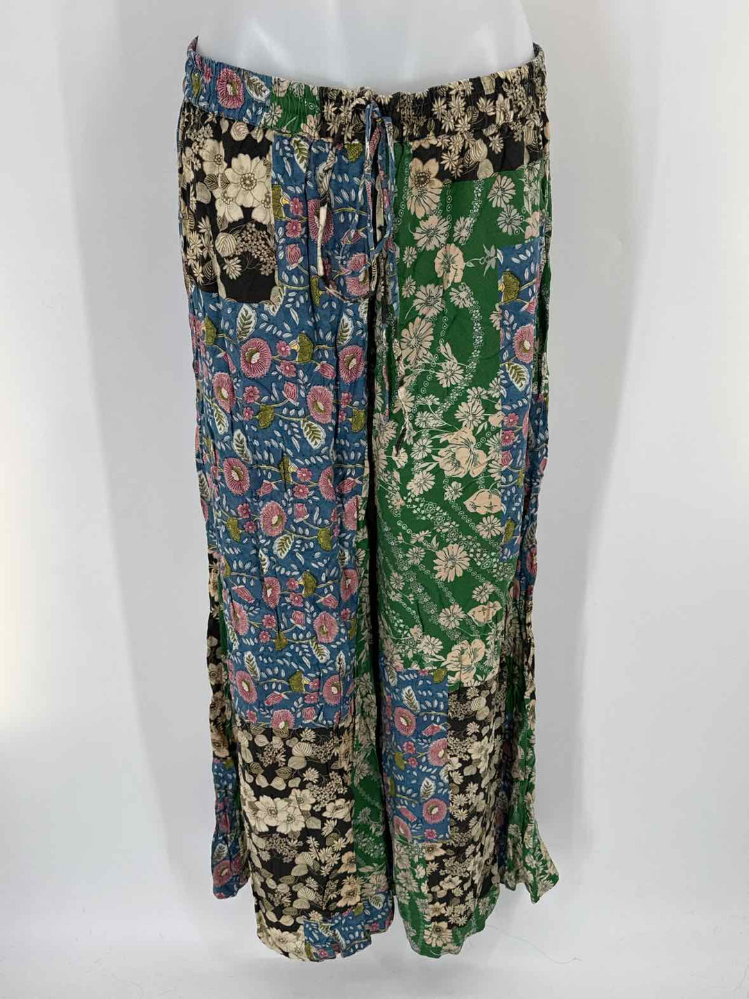 Size XL Green Print Pants