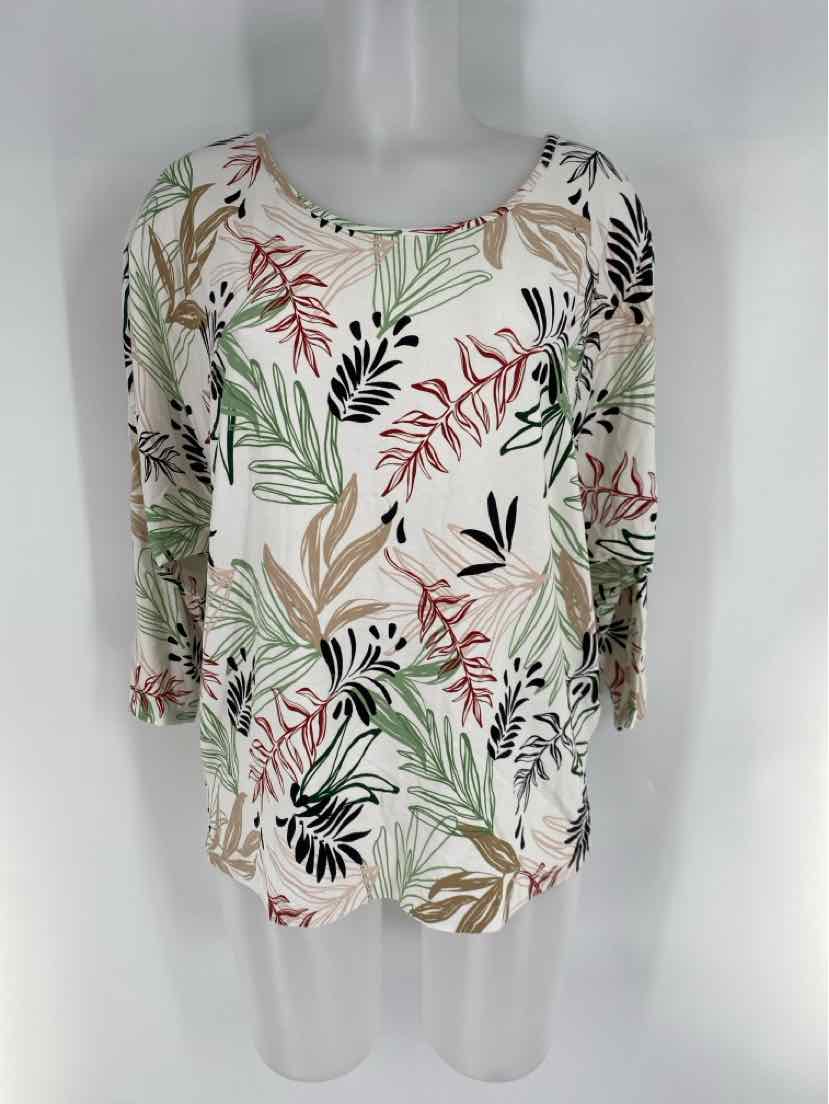 Size L Chico's Tan Shirt