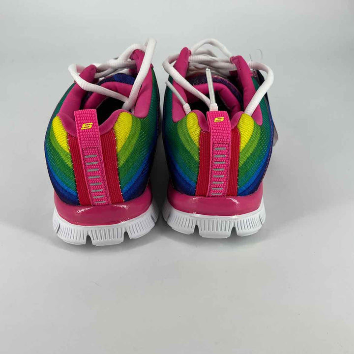Shoe Size 5 Sketchers Multi-Color Knit Sneakers
