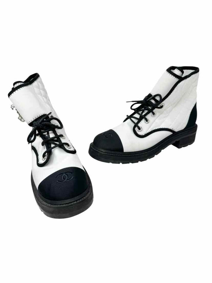 Shoe Size 42 Chanel White Luxury - Boots