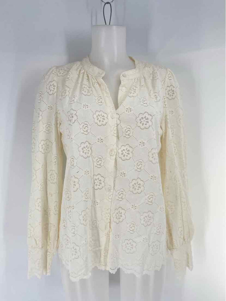Size M/L Cream Shirt