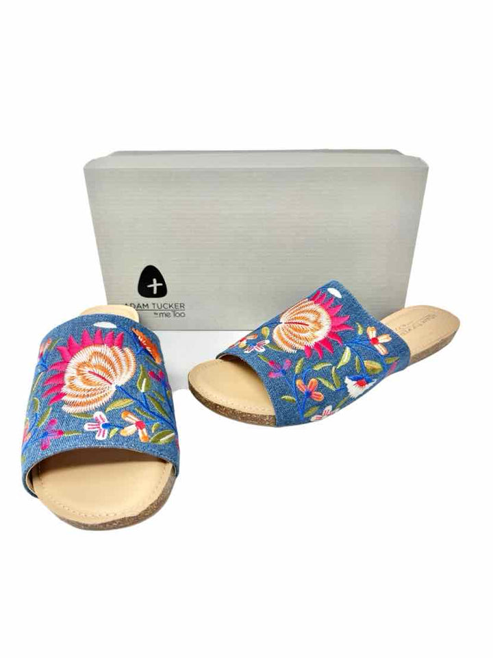 Shoe Size 10 Me Too Denim Sandals