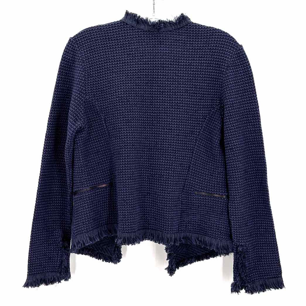 Size S NIC + ZOE Blue Print Blazer