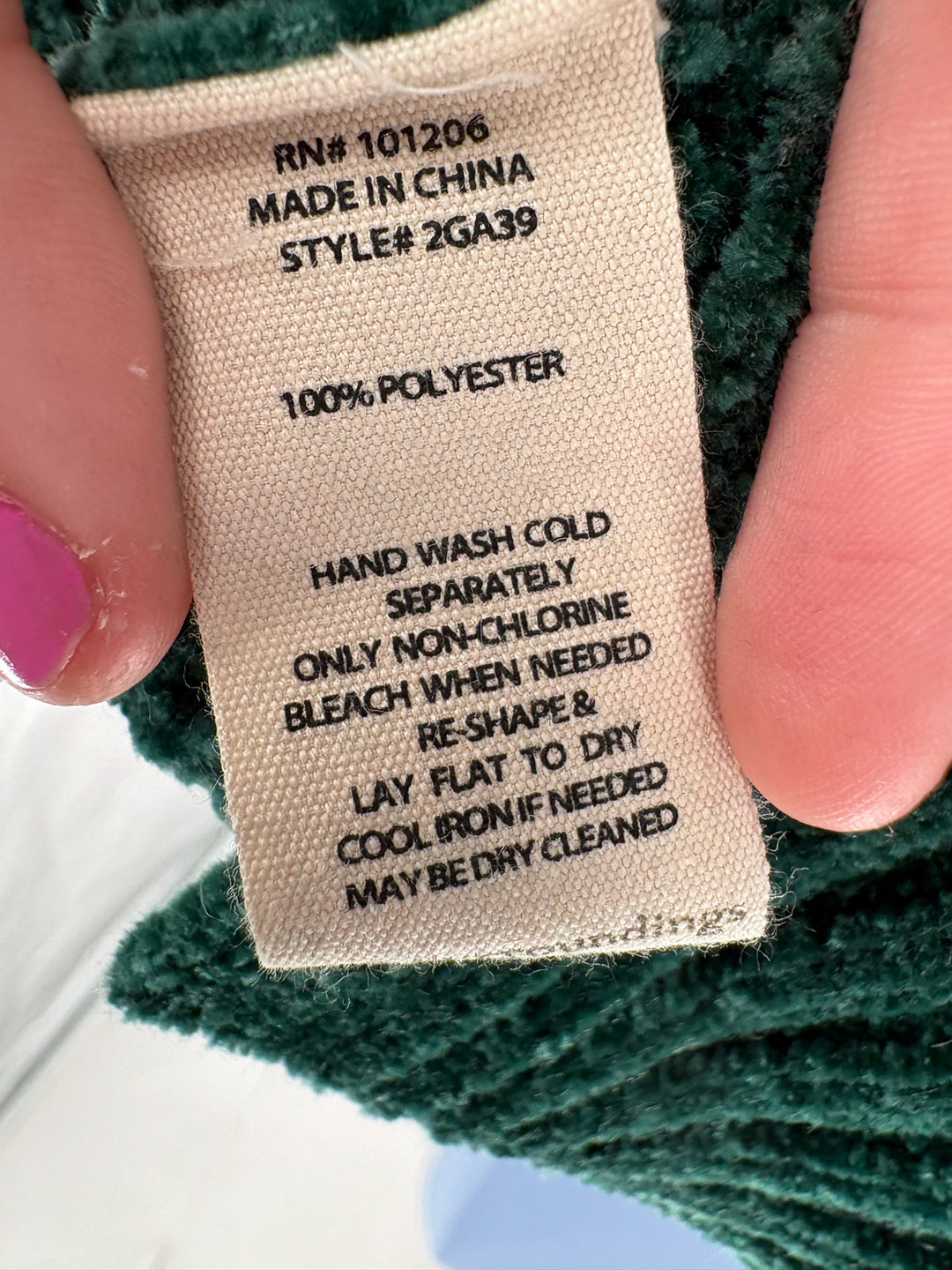 Size M SOFT SURROUNDINGS Green Dress