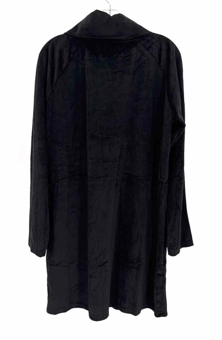 Size XL Black Velour Dress