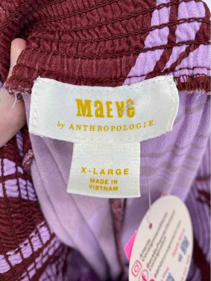 Size XL MAEVE Purple Pants