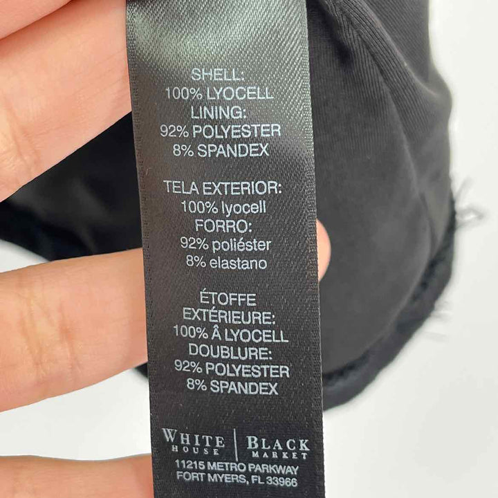 Size M White House Black Market Black Shirt