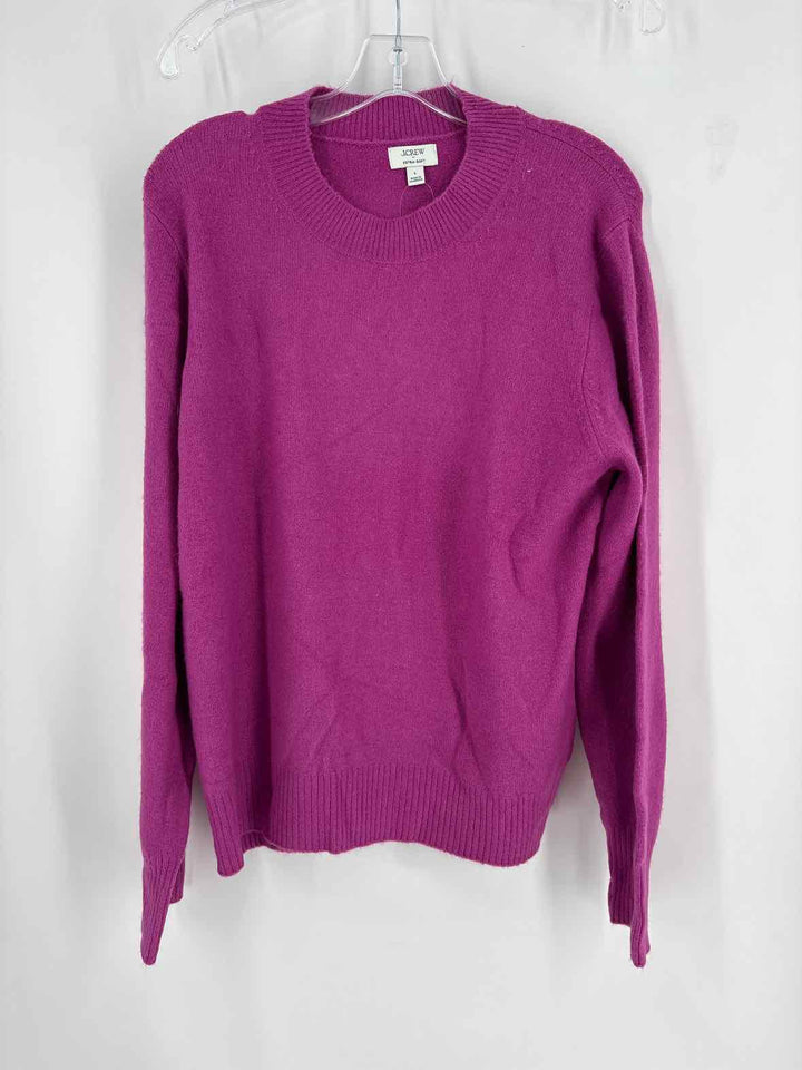 Size L J Crew Fuschia Sweater