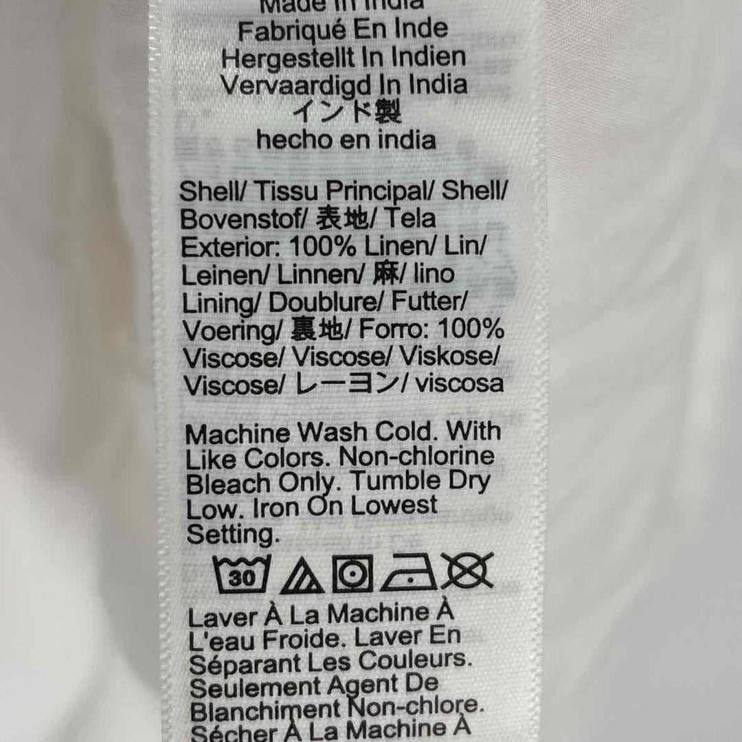 Size 2X J Crew White Dress
