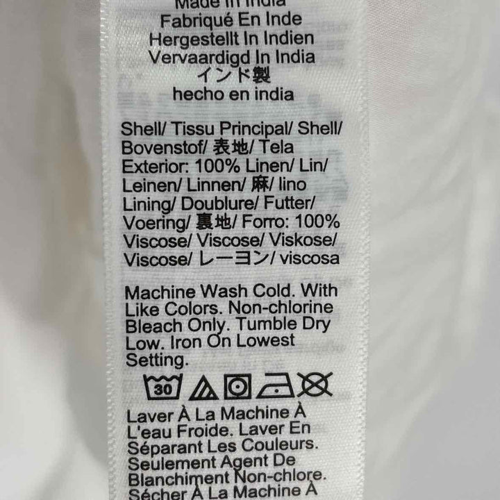 Size 2X J Crew White Dress