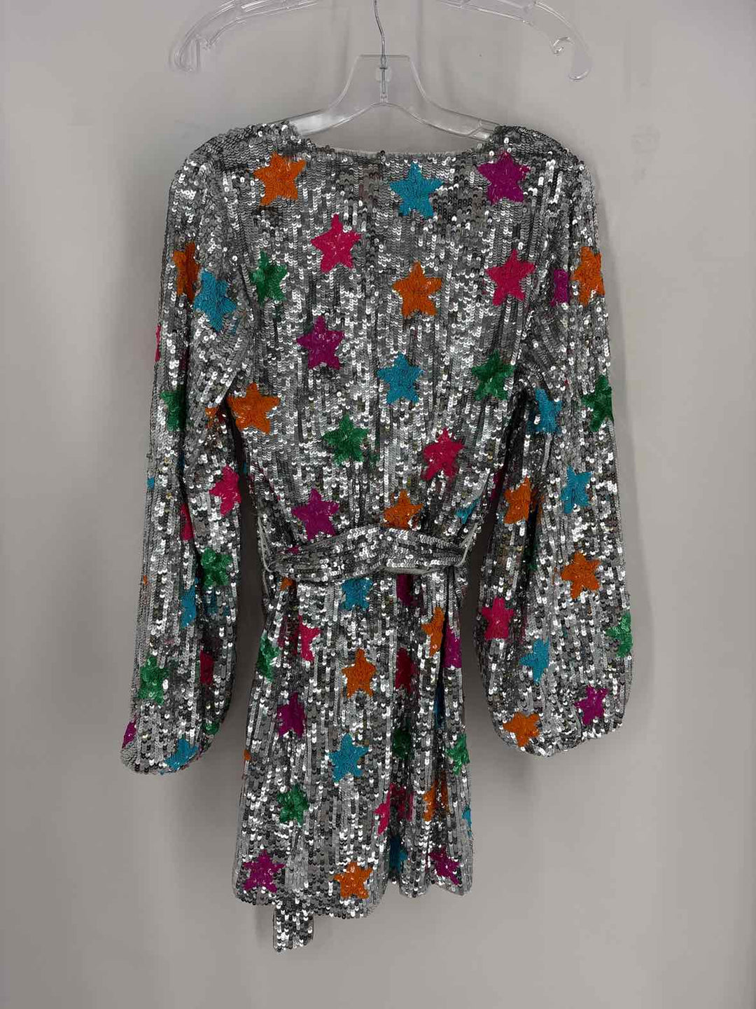 Size S SHOW ME YOUR MUMU Silver Dress