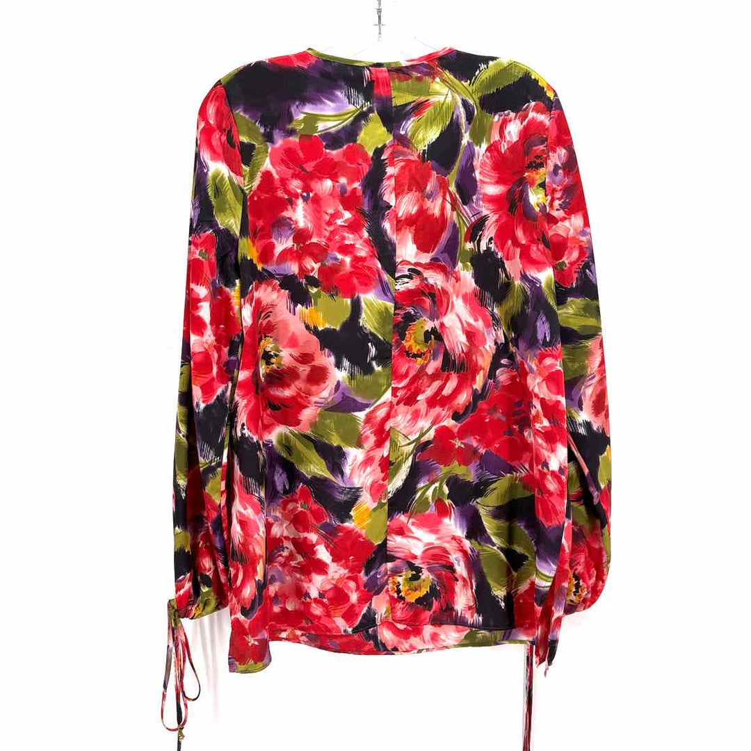 Size XL Magenta Sateen Shirt