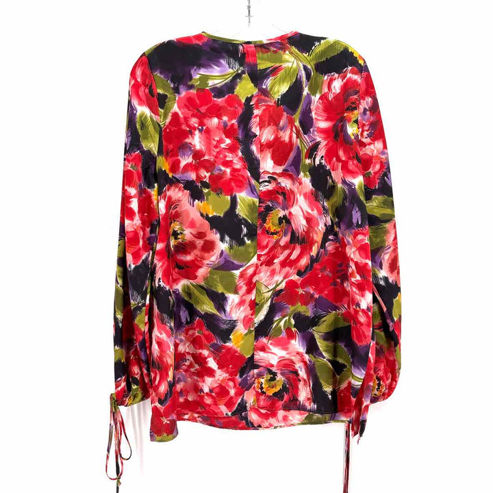 Size XL Magenta Sateen Shirt