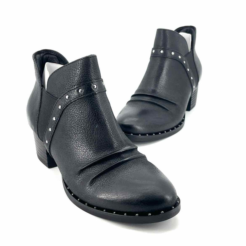 Shoe Size EARTH ORIGINS Black Leather Boots – Back by Popular