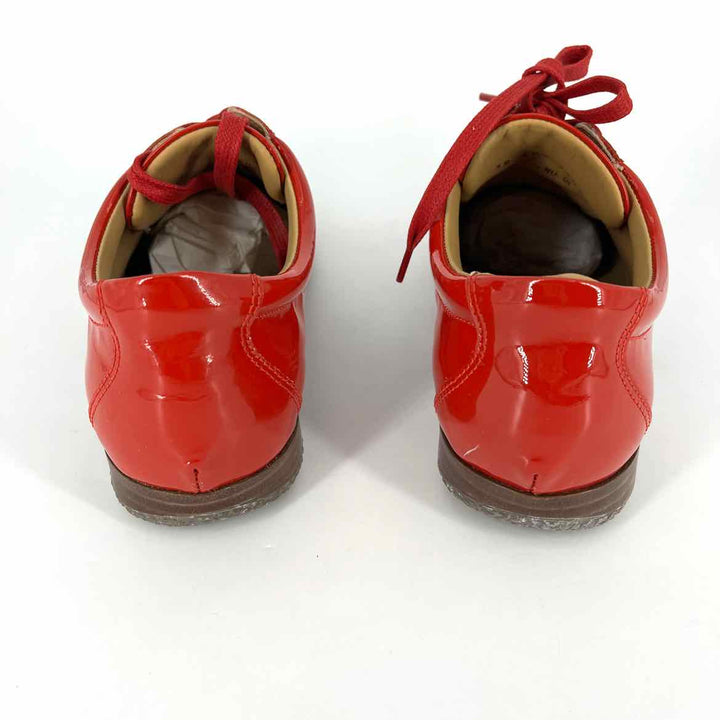 Shoe Size 7.5 Bally Red PATENT Luxury - Sneakers