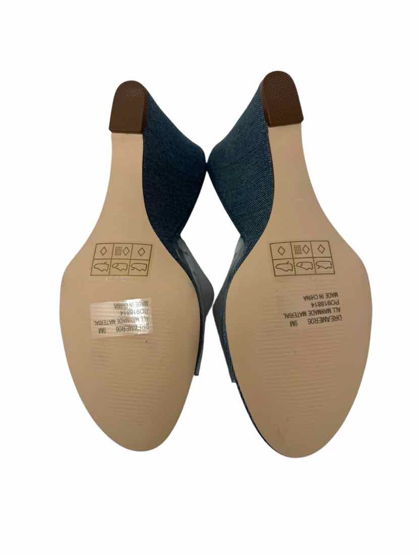 Shoe Size 9 FASHION NOVA Denim Sandals