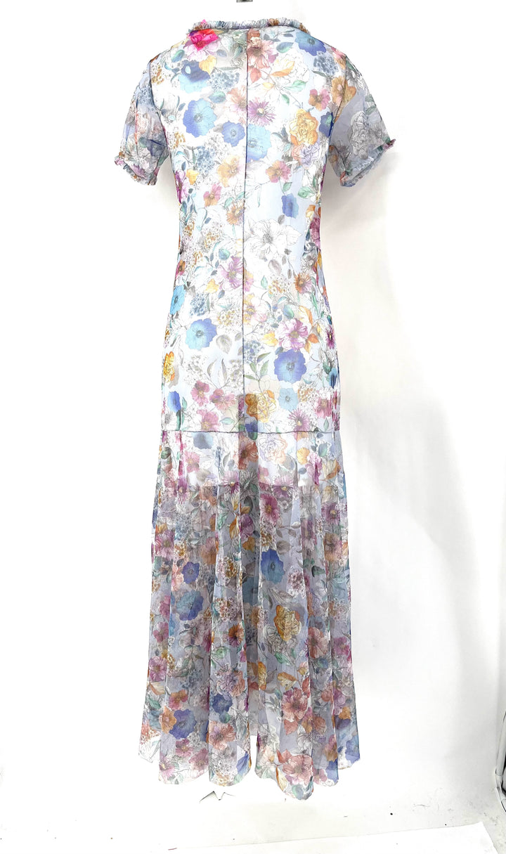 Size XS Johnny Was Blue Dress