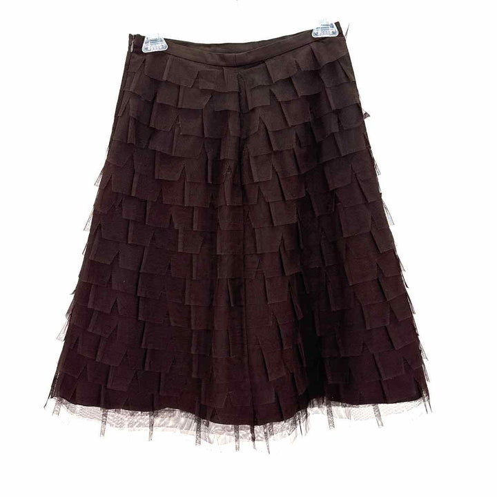 Size 0 BCBG Brown Skirt