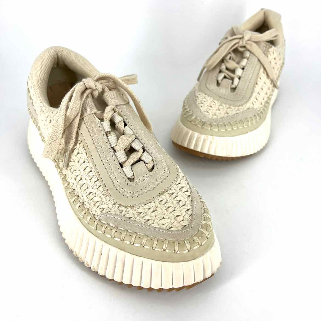 Shoe Size 6 Dolce Vita Cream Knit Sneakers