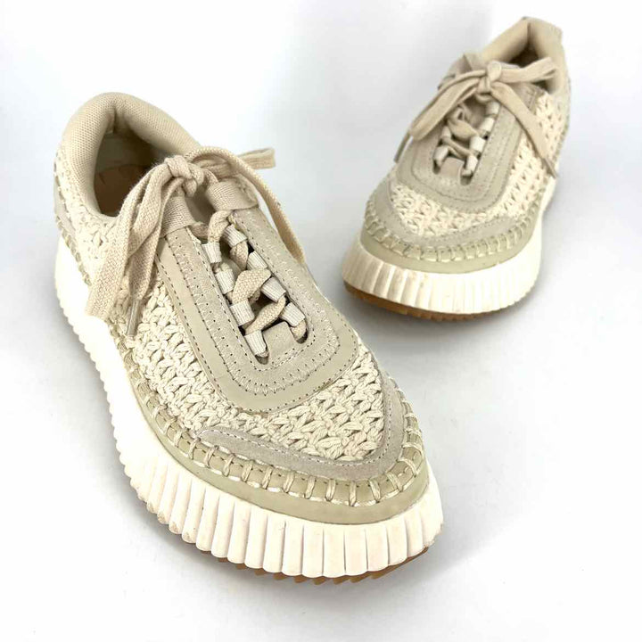 Shoe Size 6 Dolce Vita Cream Knit Sneakers
