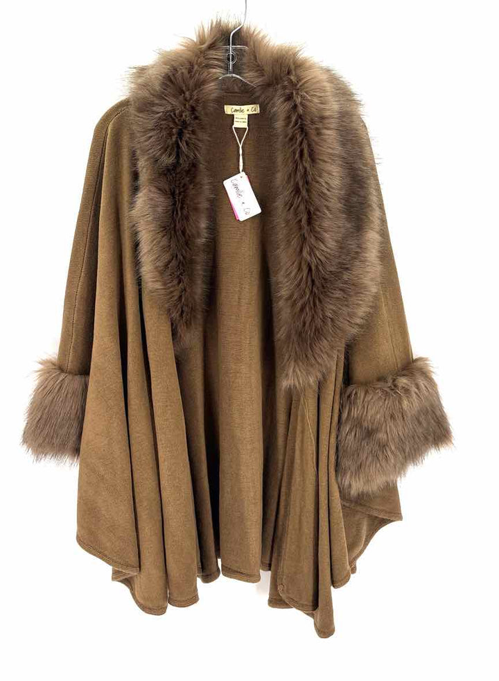 Size L CAMILLE &amp; CO Brown Sweater