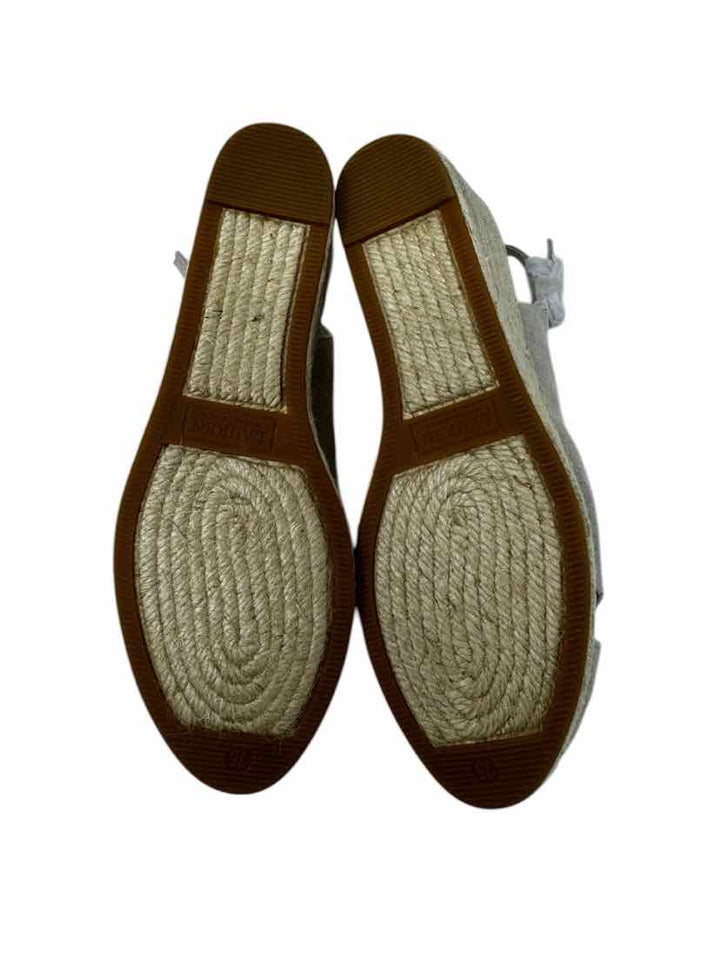 Shoe Size 7.5 RALPH LAUREN Tan Linen Sandals