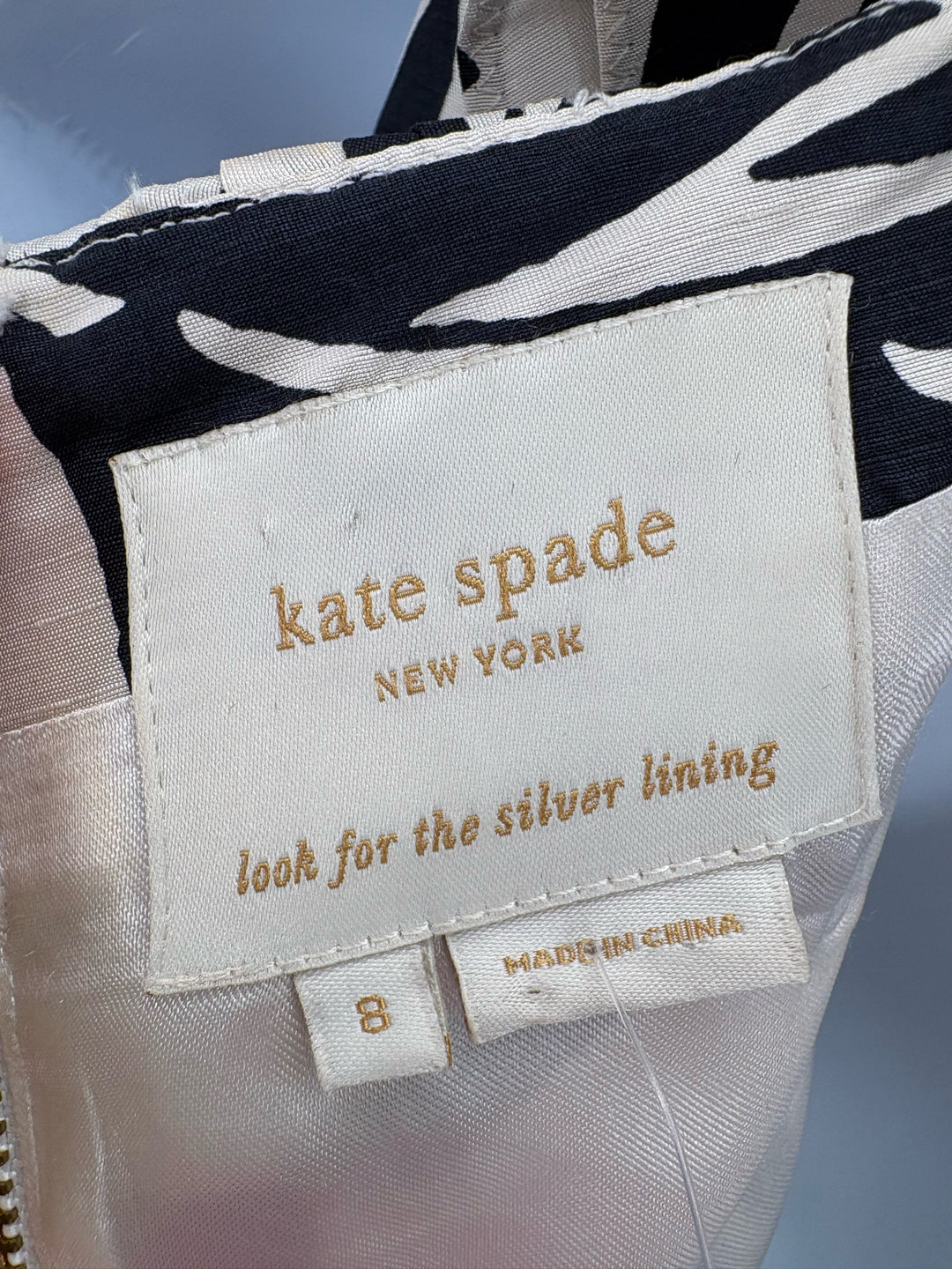Size 8 Kate Spade Navy Dress