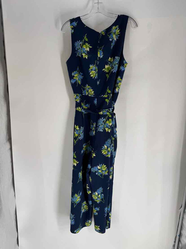 Size M KARL LAGERFELD Navy Print Romper