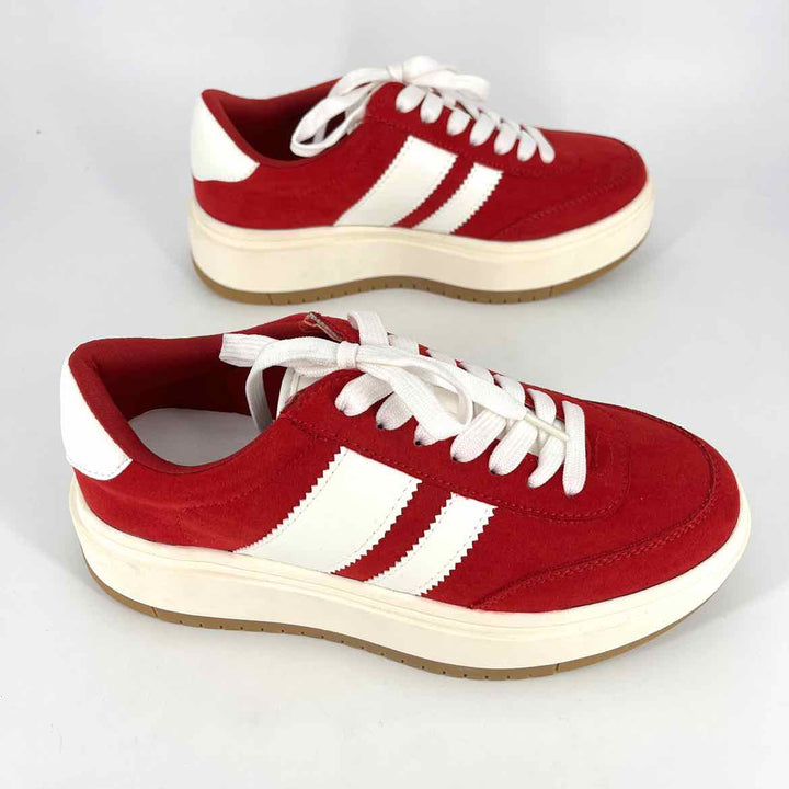 Shoe Size 7 MADDEN GIRL Red Sneakers
