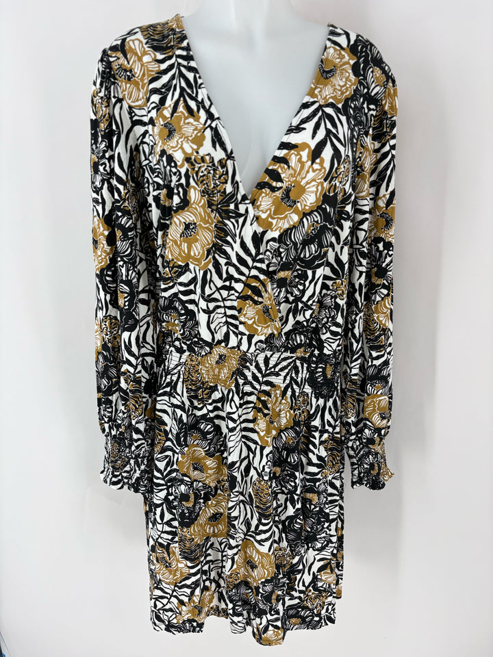 Size XL Lilly Pulitzer Tan Cotton Dress