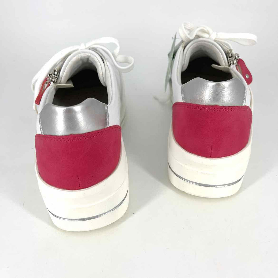 Shoe Size 39 Multi-Color Leather Sneakers
