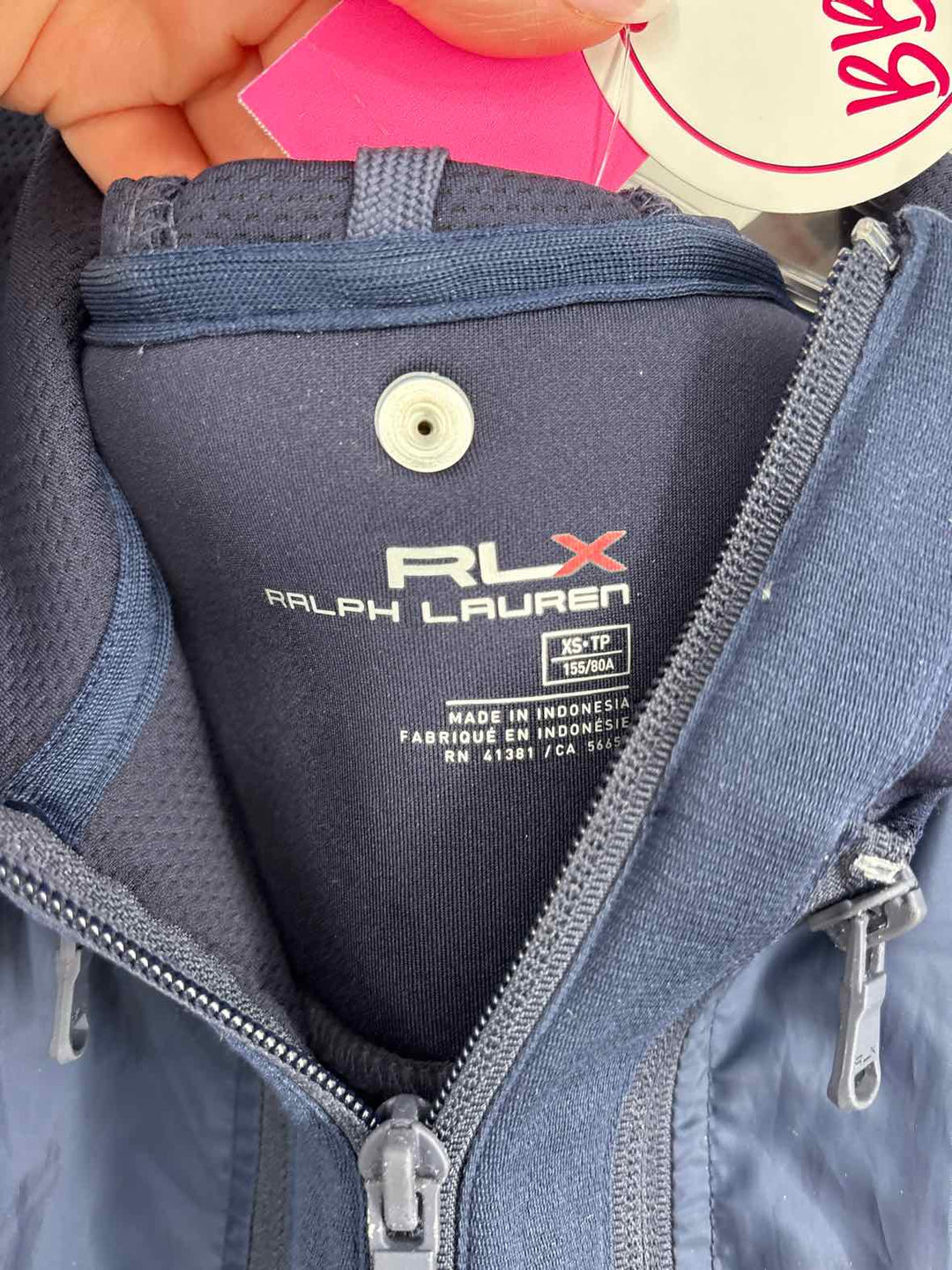 Size XS RALPH LAUREN Navy Jacket