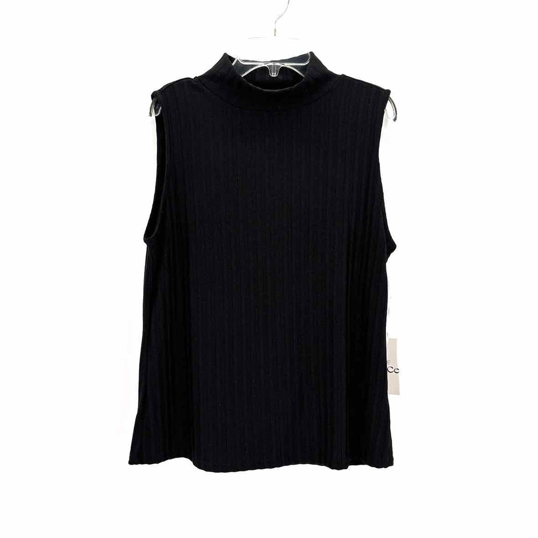 Size L CECE Black Knit Shirt