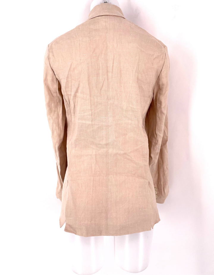 Size 36 ISABEL MARANT Peach Linen Blazer