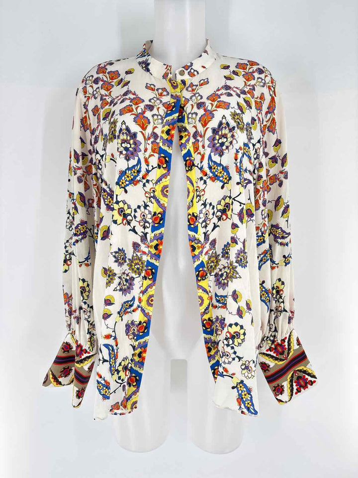 Size XL KOBI HALPERIN White Print Shirt