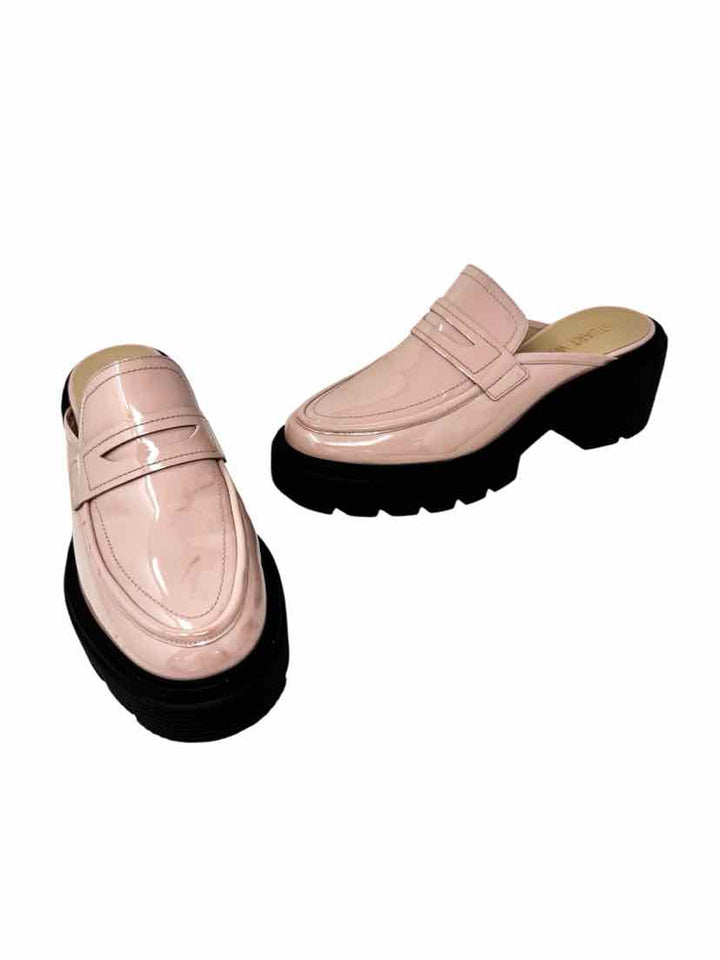 Shoe Size 9.5 Stuart Weitzman Pink PATENT Loafers