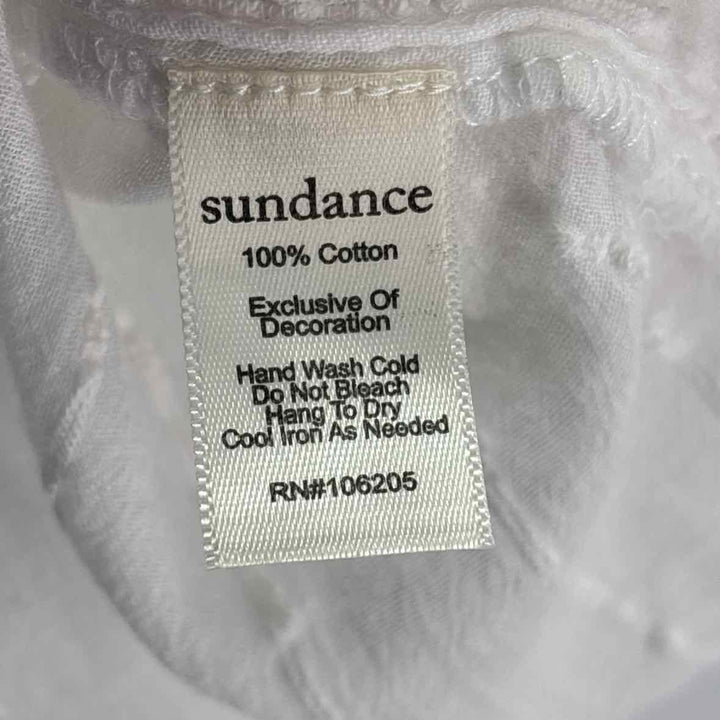 Size XL sundance White Shirt