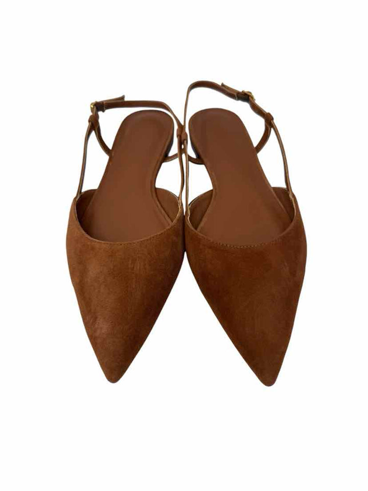 Shoe Size 8 EVEREVE Tan Suede Flats