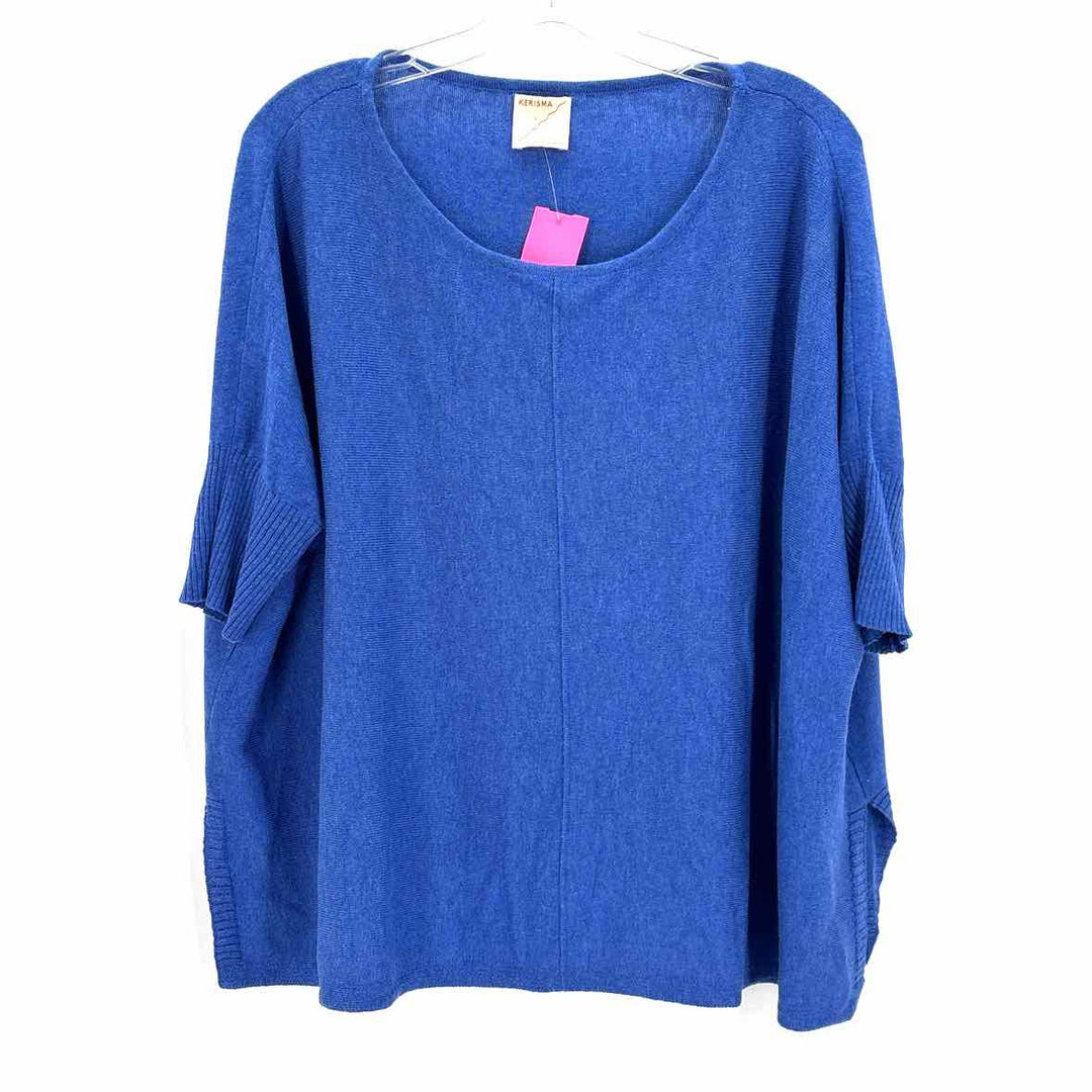 Size S/M KERISMA Blue Knit Sweater