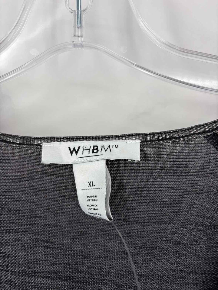 Size XL White House Black Market Silver Shirt