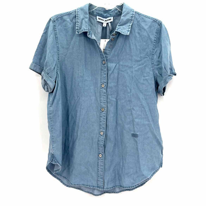 Size M DKNY Blue Shirt