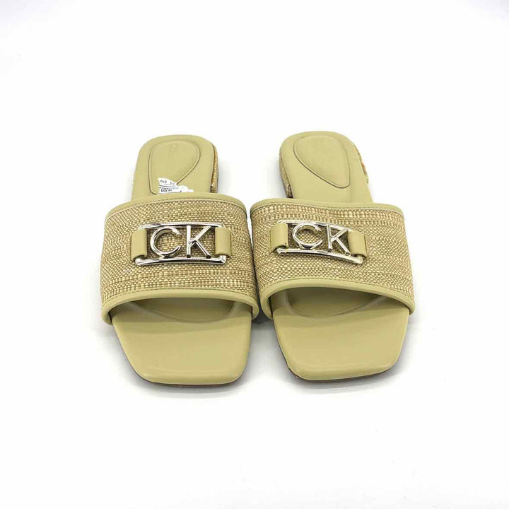 Shoe Size 10 Calvin Klein Lime Green Sandals