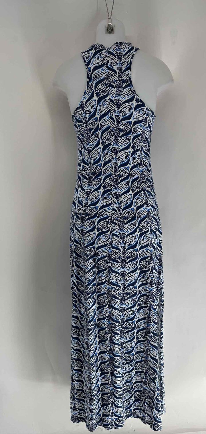 Size M Lilly Pulitzer Blue Cotton Dress