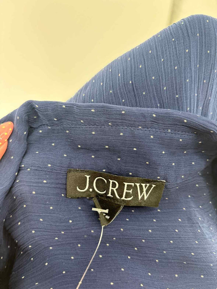Size 8 J Crew Navy Shirt
