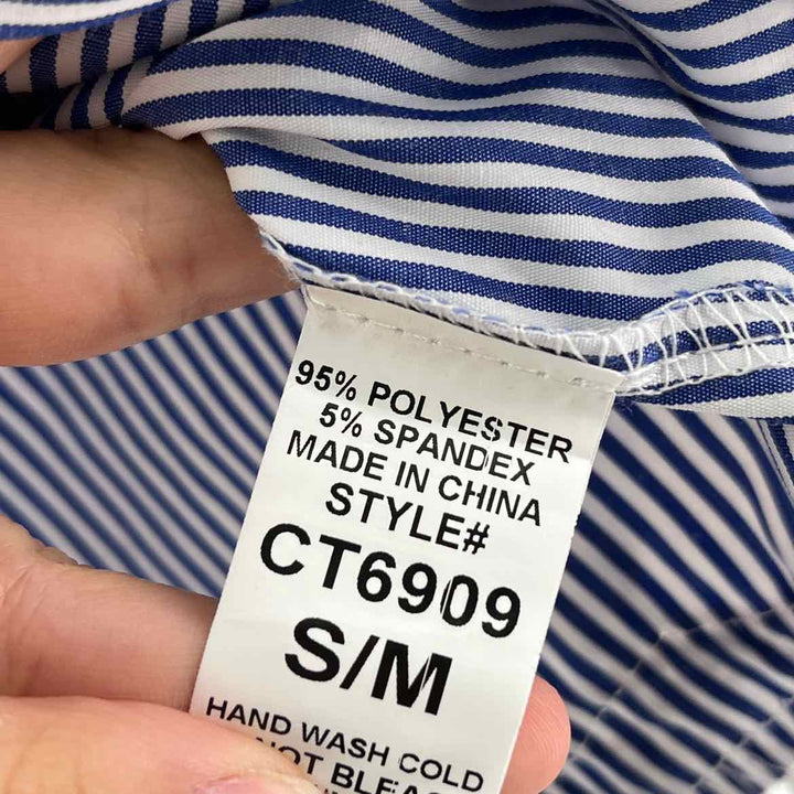 Size S/M Blue Print Shirt