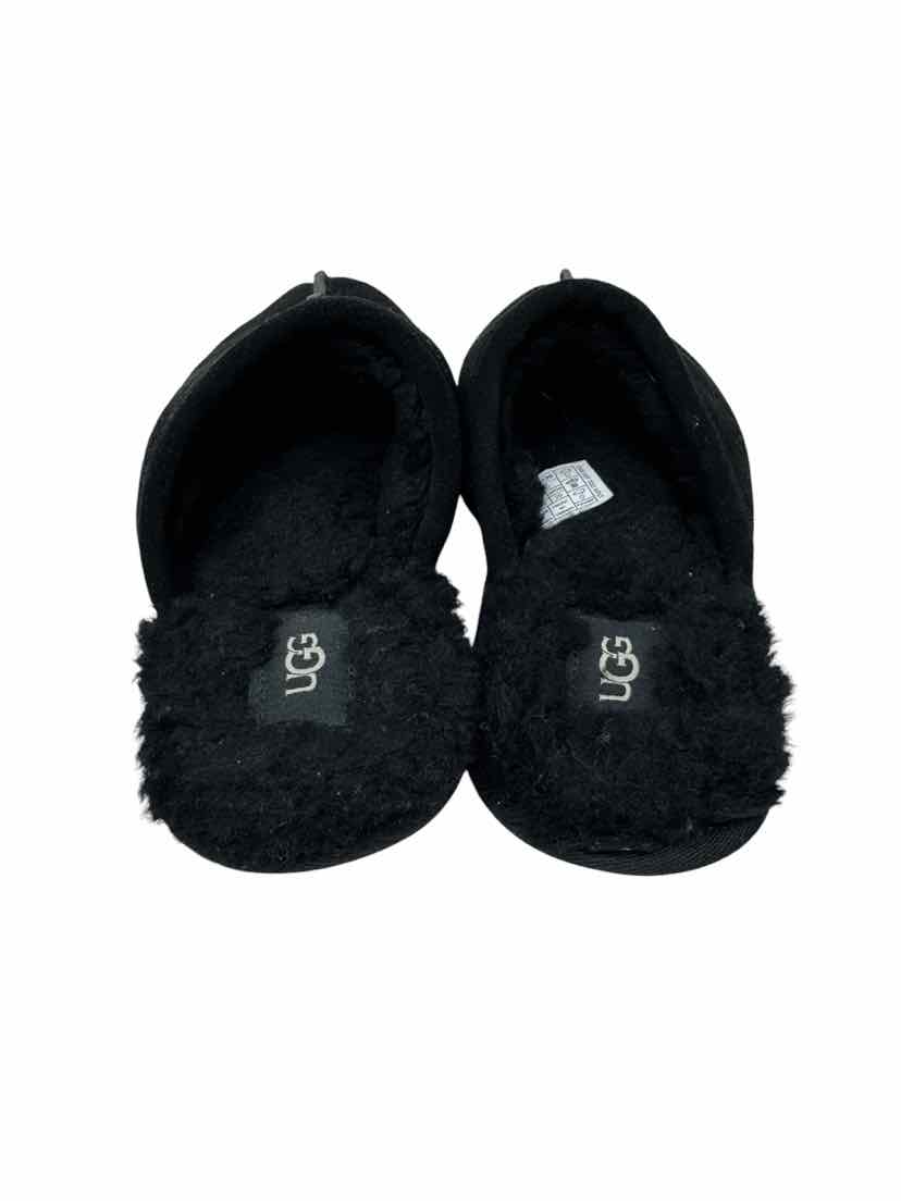 Size 8 Ugg Black Suede Slip